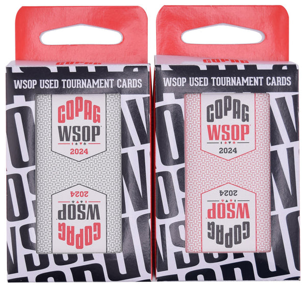 WSOP 2023 カードプロテクター&WSOP 2025main 新品デッキ Copag WSOP 2025 Retro Design 100% Plastic Playing Cards - Narrow