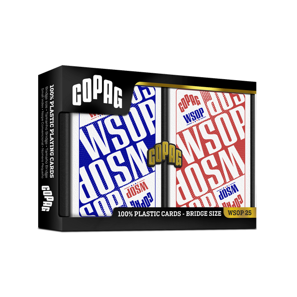 Copag WSOP 2025 Main Event 100% Plastic Playing Cards - Narrow Copag WSOP 2025 Main Event 100% Plastic Playing Cards - Narrow