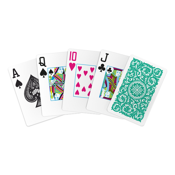 Copag Elite 100% Plastic Playing Cards - Bridge Size (Narrow