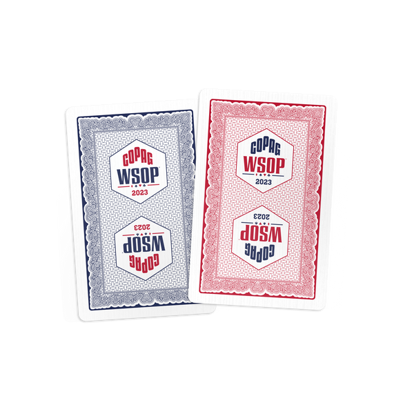 Copag WSOP 2023 100% Plastic Playing Cards - Bridge Size (Narrow