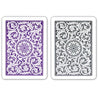 Copag 1546 100% Plastic Playing Cards - Poker Size Jumbo Index Purple/Grey Double Deck SetCopag 1546 100% Plastic Playing Cards - Poker Size Jumbo Index Purple/Grey Double Deck Set