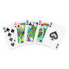 Copag 1546 100% Plastic Playing Cards - Poker Size Regular Index Black/Gold Double Deck Set