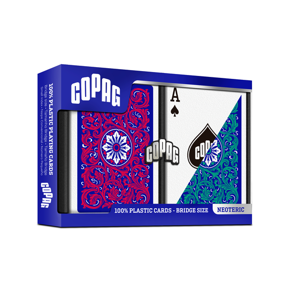 Copag Neoteric 100% Plastic Playing Cards - Bridge Size (Narrow