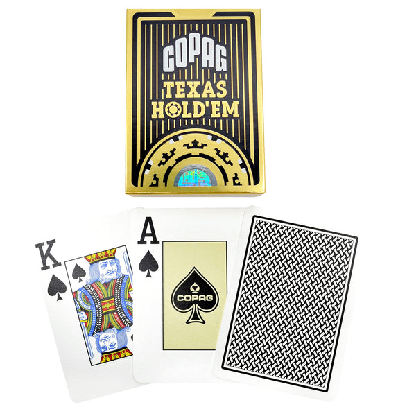 Copag Texas Hold'Em 100% Plastic Playing Cards - Poker Size