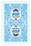 Copag 2024 WSOP PARADISE 100% Plastic Playing Cards- Bridge Size (Narrow) Regular Index Single Deck Blue (Copy)
