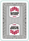 Copag WSOP 2024 TRADITIONAL Design 100% Plastic Playing Cards- Narrow Size (Bridge) Regular Index Black Single Deck
