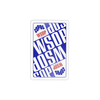 Copag WSOP 2025 Main Event 100% Plastic Playing Cards - Narrow Size (Bridge) Regular Index Red/Blue- Double Deck