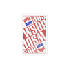 Copag WSOP 2025 Main Event 100% Plastic Playing Cards - Narrow Size (Bridge) Regular Index Red/Blue- Double Deck
