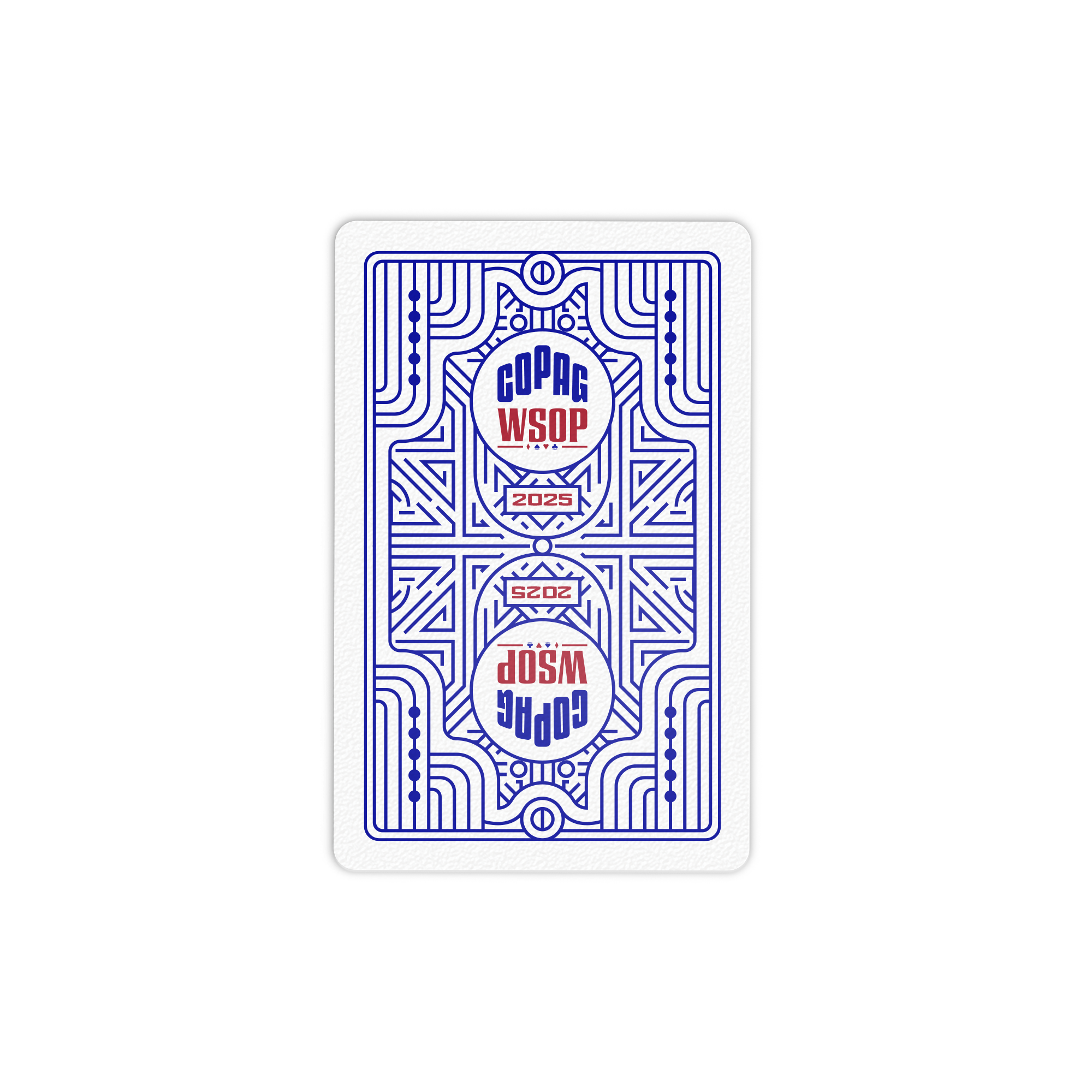 Copag WSOP 2025 Retro Design 100% Plastic Playing Cards - Narrow Copag WSOP 2025 Retro Design 100% Plastic Playing Cards - Narrow