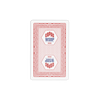 Copag WSOP 2025 Traditional Design 100% Plastic Playing Cards - Narrow Size (Bridge) Regular Index Red/ Blue Double Deck Set