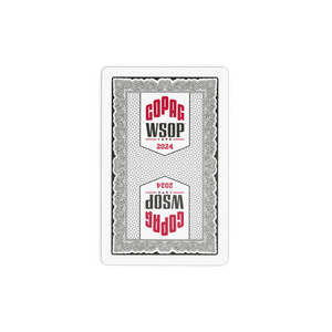 Copag WSOP 2024 TRADITIONAL Design 100% Plastic Playing Cards - Bridge Size (Narrow) Regular Index Value 12 Pack