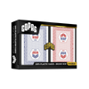 Copag WSOP 2025 Traditional Design 100% Plastic Playing Cards - Narrow Size (Bridge) Regular Index Red/ Blue Double Deck Set