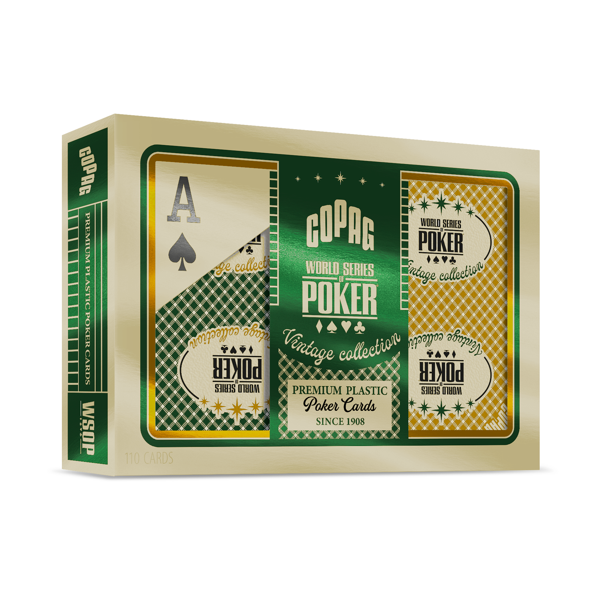 COPAG World Series of Poker トランプ Copag Vintage WSOP 100% Plastic Playing Cards - Poker Size