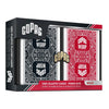 Copag WSOP 100% Plastic Playing Cards - Poker Size (Standard) Jumbo Index Black/Red Double Deck Set