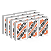 Copag WSOP 2024 MODERN Design 100% Plastic Playing Cards - Bridge Size (Narrow) Regular Index Value 12 Pack - Orange