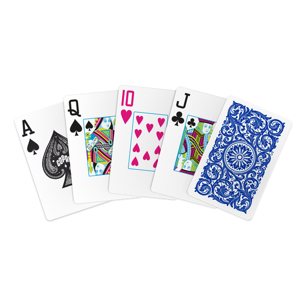 Copag Elite 100% Plastic Playing Cards - Bridge Size (Narrow) Jumbo In ...