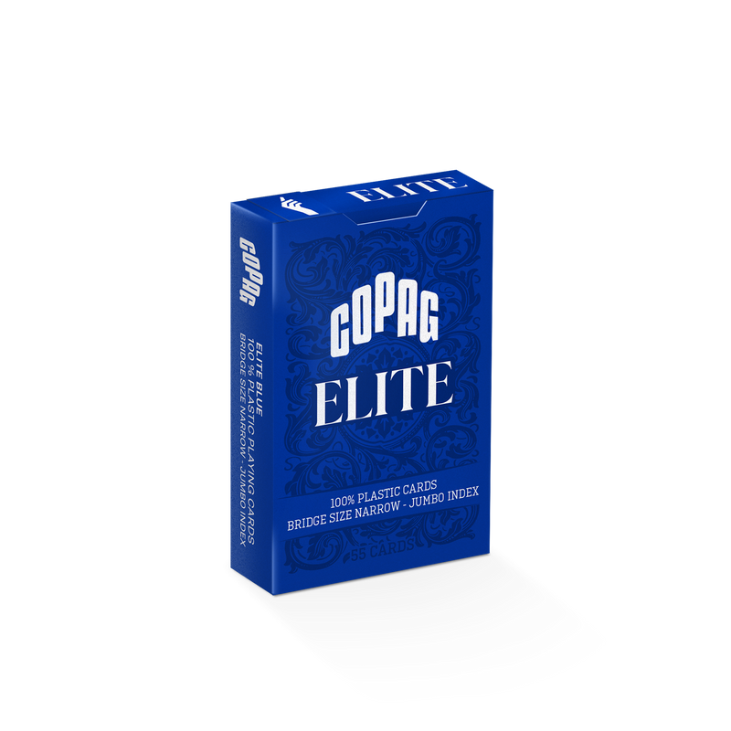 Copag Elite 100% Plastic Playing Cards - Bridge Size (Narrow) Jumbo In ...