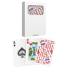 Copag WSOP 2025 Main Event 100% Plastic Playing Cards- Bridge Size (Narrow) Regular Index Single Deck Red