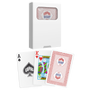 Copag WSOP 2025 Traditional Design 100% Plastic Playing Cards- Bridge Size (Narrow) Regular Index Single Deck Red color