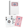 Copag WSOP 2024 RETRO Design 100% Plastic Playing Cards- Narrow Size (Bridge) Jumbo Index Red Single Deck