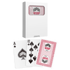 Copag WSOP 2024 TRADITIONAL Design 100% Plastic Playing Cards- Narrow Size (Bridge) Regular Index Red Single Deck