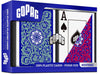 Copag Neoteric 100% Plastic Playing Cards - Poker Size (Standard) Jumbo Index Green/Red Double Deck Set