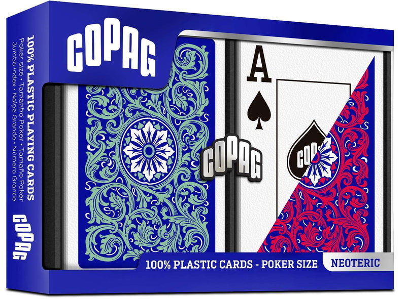 Copag Neoteric 100% Plastic Playing Cards - Poker Size (Standard