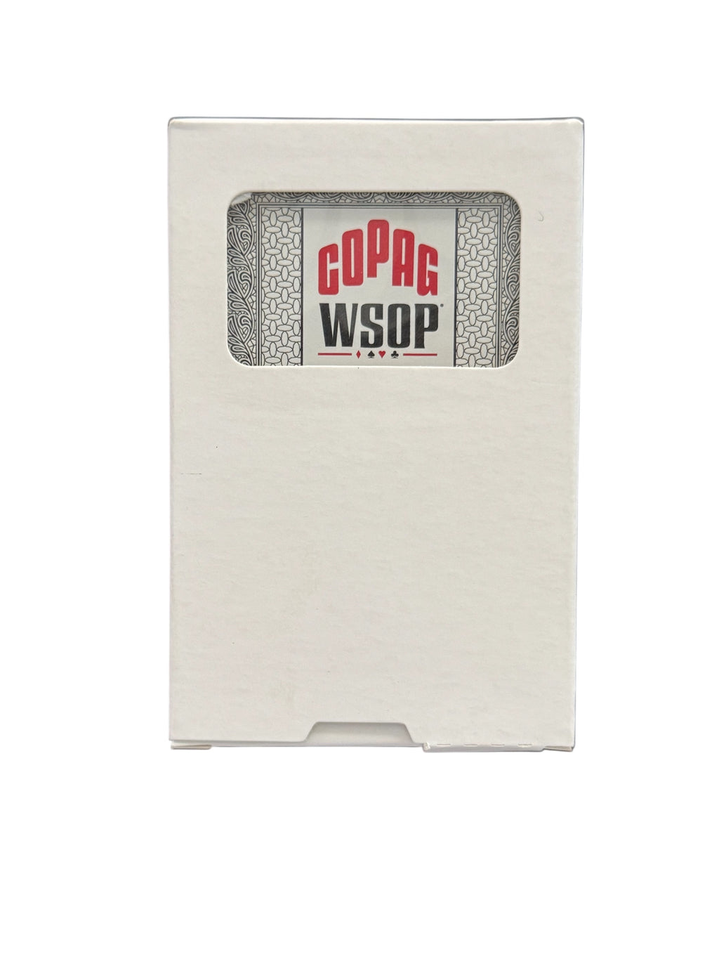 WSOP 2024 TRADITIONAL Design 100% Plastic Playing Cards - Bridge Size (Narrow) Regular Index Value 12 Pack - Black color