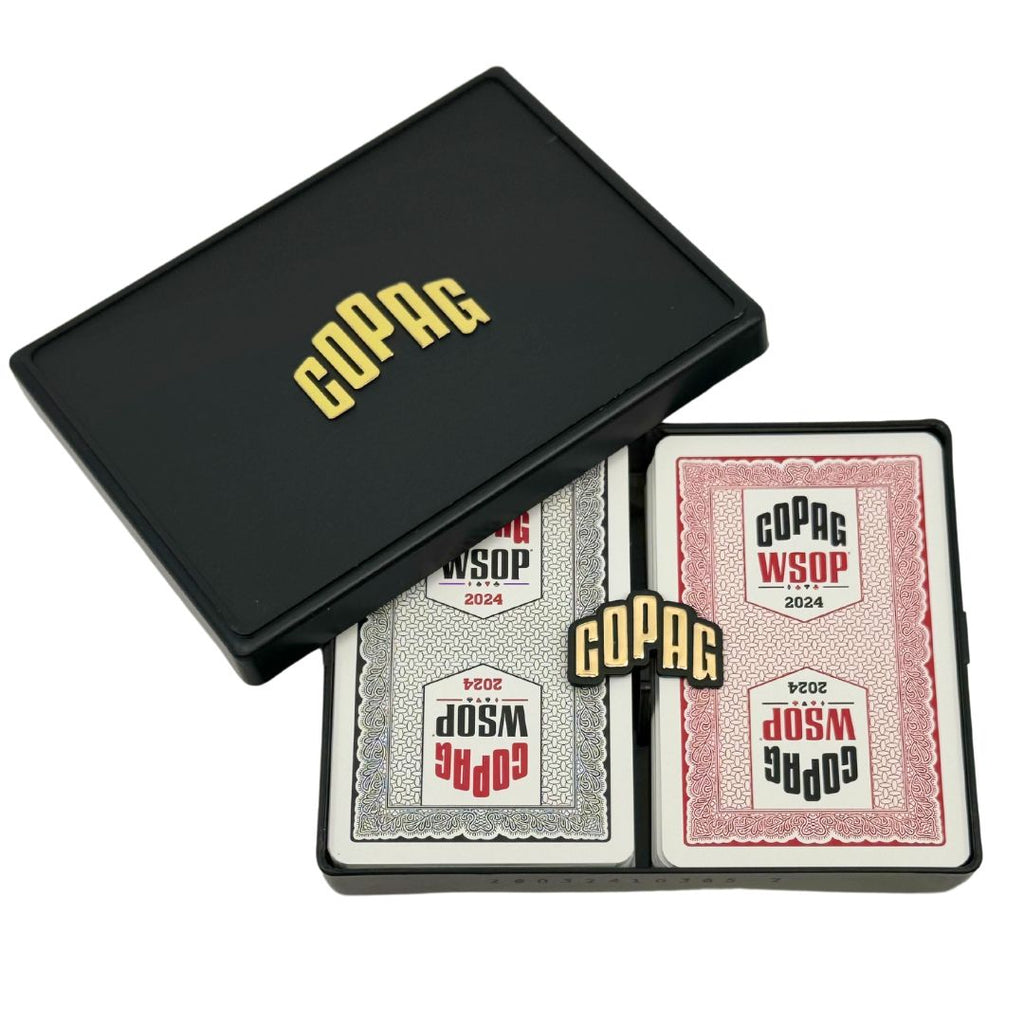 Copag WSOP 2024 Double Deck Black & Red Jumbo Index - Giochi e Prodotti Copag WSOP 2024 Double Deck Black & Red Jumbo Index - Giochi e Prodotti