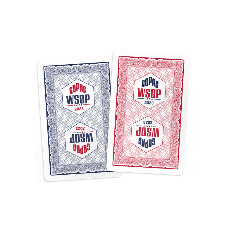 Copag WSOP 2023 100% Plastic Playing Cards - Bridge Size (Narrow