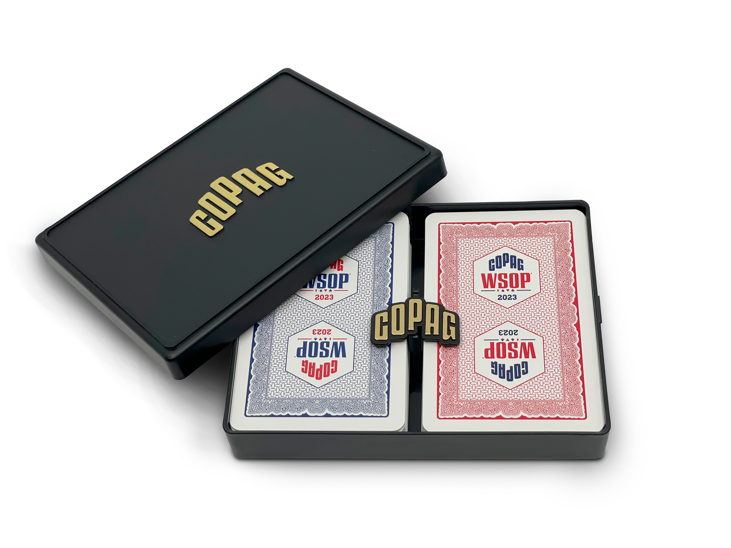 Copag WSOP 2023 100% Plastic Playing Cards - Bridge Size (Narrow Copag WSOP 2023 100% Plastic Playing Cards - Bridge Size (Narrow