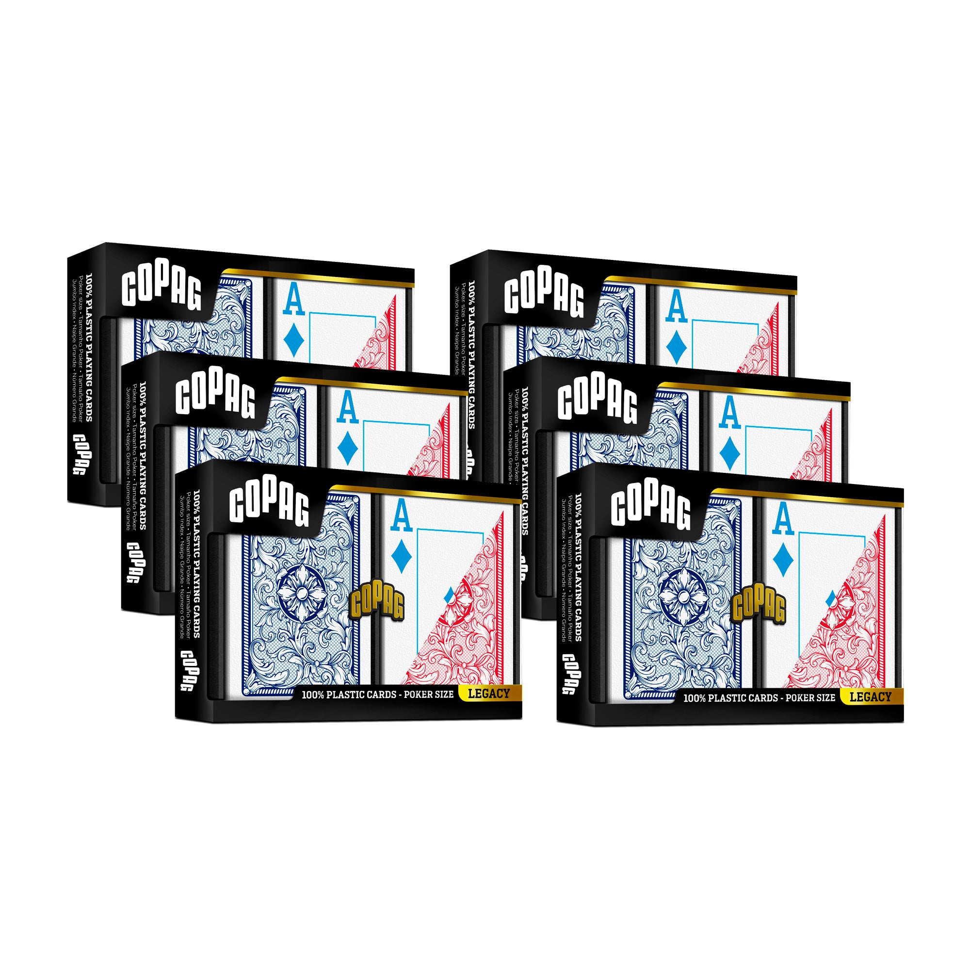 Copag 100% Plastic Playing Cards – Le Joueur Copag 100% Plastic Playing Cards – Le Joueur