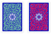 Copag 1546 Neoteric 100% Plastic Playing Cards - Poker Size Jumbo Index Green/Red Double Deck Set