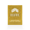 Copag Elite 100% Plastic Playing Cards - Poker Size Jumbo Index Gold Single Deck