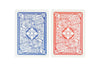 Copag Legacy Series 100% Plastic Playing Cards - Poker Size Jumbo Index Red/Blue Double Deck Set