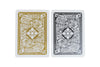 Copag Legacy Series 100% Plastic Playing Cards - Poker Size Jumbo Index Black/Gold Double Deck Set