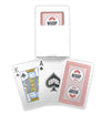 Copag 2021 WSOP 100% Plastic Playing Cards - Bridge Size Regular Index Single Deck Red