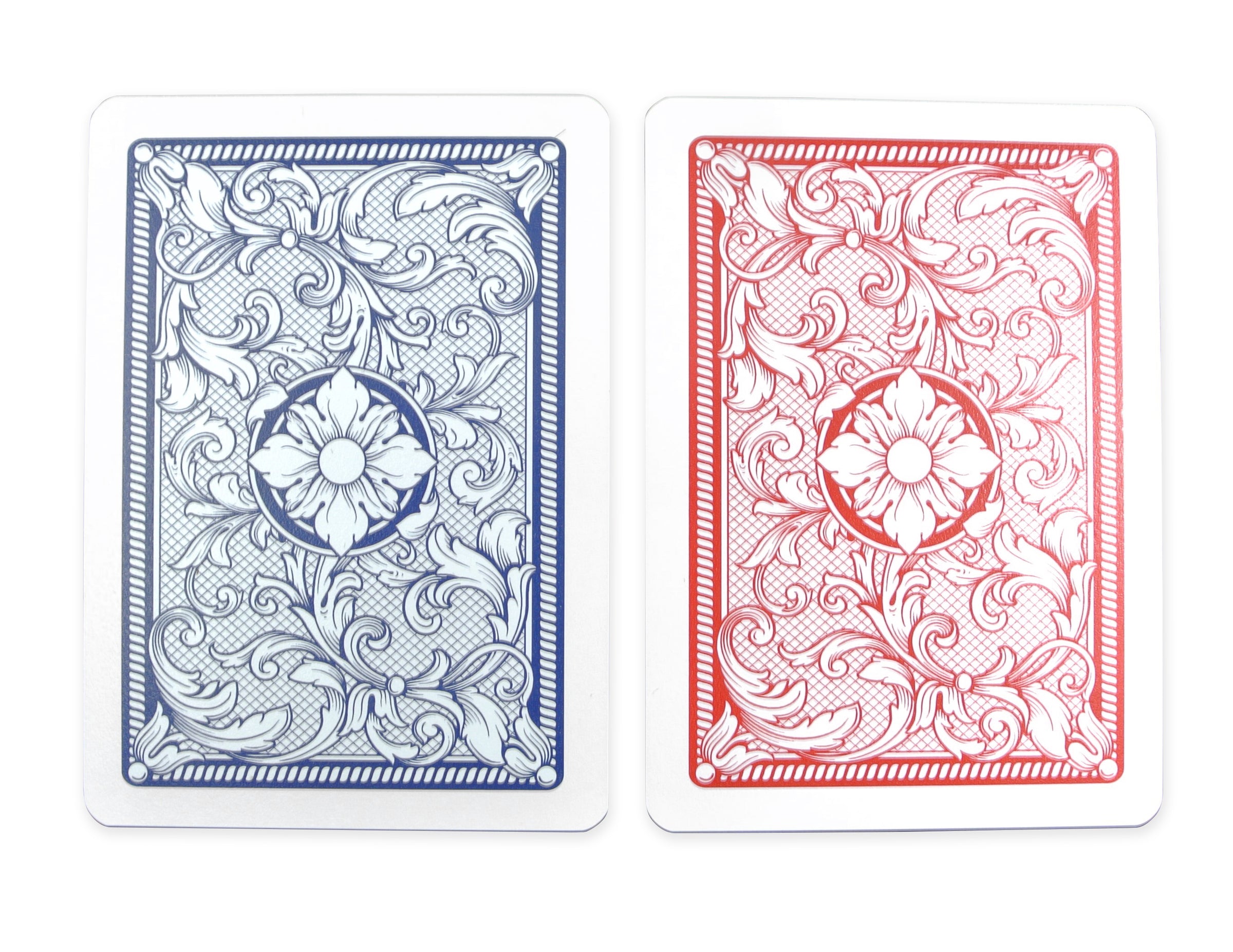 Copag Carte Da Gioco In Plastica 100% - 4 Colori, Indice Jumbo, Retro Rosso - Poker Size Bridge