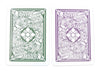 Copag Legacy Series 100% Plastic Playing Cards - Poker Size Jumbo Index Green/Purple Double Deck Set