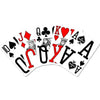 Copag 100% Plastic Playing Cards - Poker Size Magnum Index Blue/Red Double Deck Set