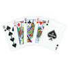 Copag Pinochle 100% Plastic Playing Cards - Poker Size Regular Index Blue/Red Double Deck Set