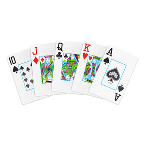 Copag 1546 100% Plastic Playing Cards - Bridge Size Jumbo Index Black/Red Double Deck Set