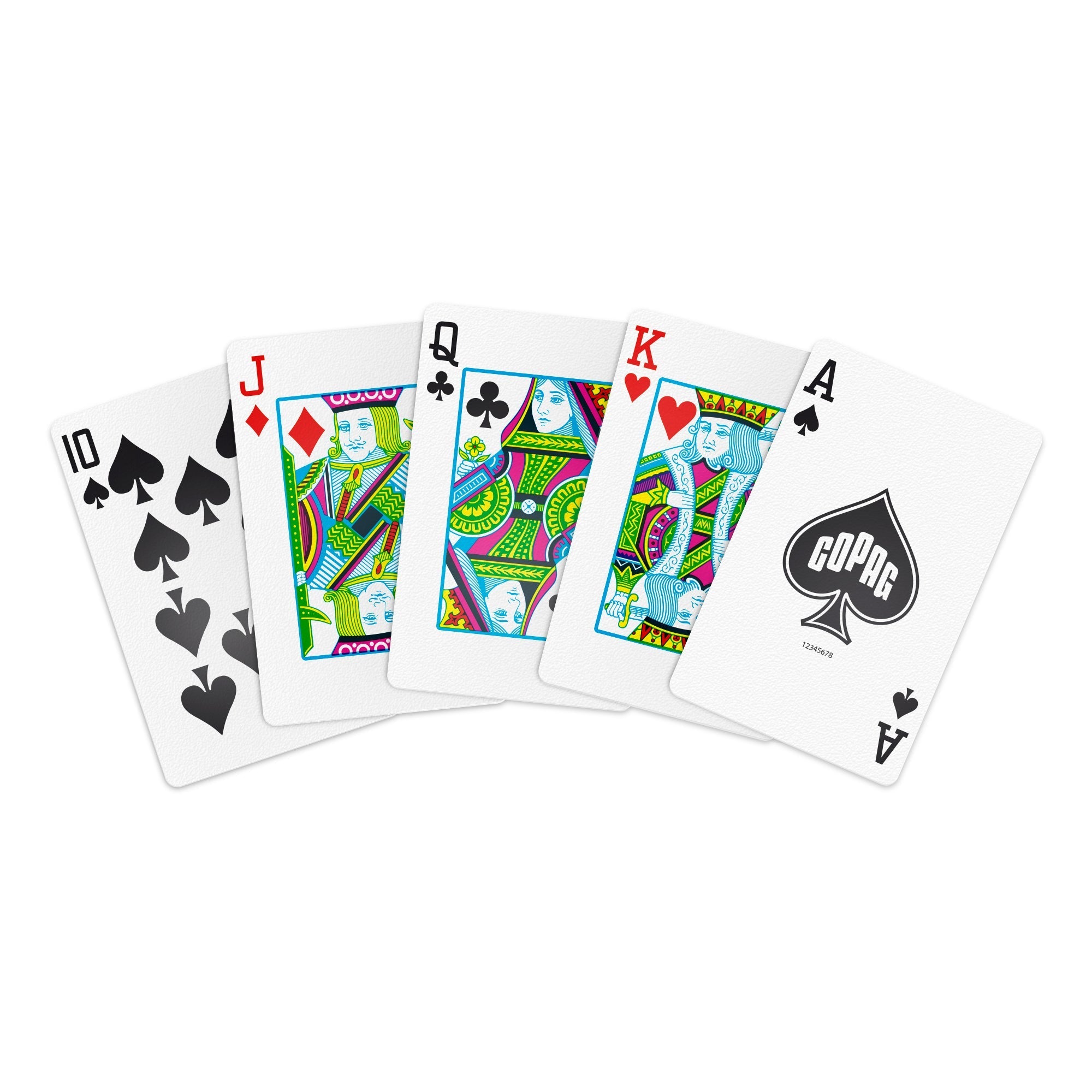 High Quality Copag 1546 Design 100% Plastic Playing Cards Bridge