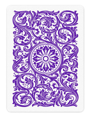 Copag Elite 100% Plastic Playing Cards - Poker Size Jumbo Index Purple Single Deck