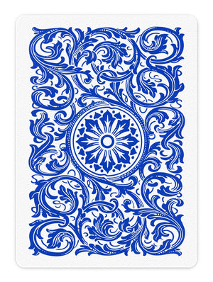 Copag Elite 100% Plastic Playing Cards - Poker Size Jumbo Index Blue Single Deck