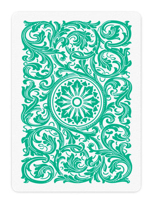 Copag Elite 100% Plastic Playing Cards - Poker Size Jumbo Index Green Single Deck