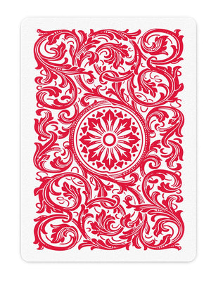 Copag Elite 100% Plastic Playing Cards - Standard Size (Poker) Jumbo Index Red Single Deck