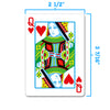 Copag Neoteric 100% Plastic Playing Cards - Standard Size (Poker) Regular Index Blue/Yellow Double Deck Set