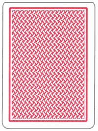 Copag Texas Hold'Em 100% Plastic Playing Cards - Poker Size Jumbo Index Red Single Deck