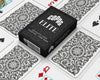 Copag Elite 100% Plastic Playing Cards - Standard Size (Poker) Jumbo Index Black Single Deck